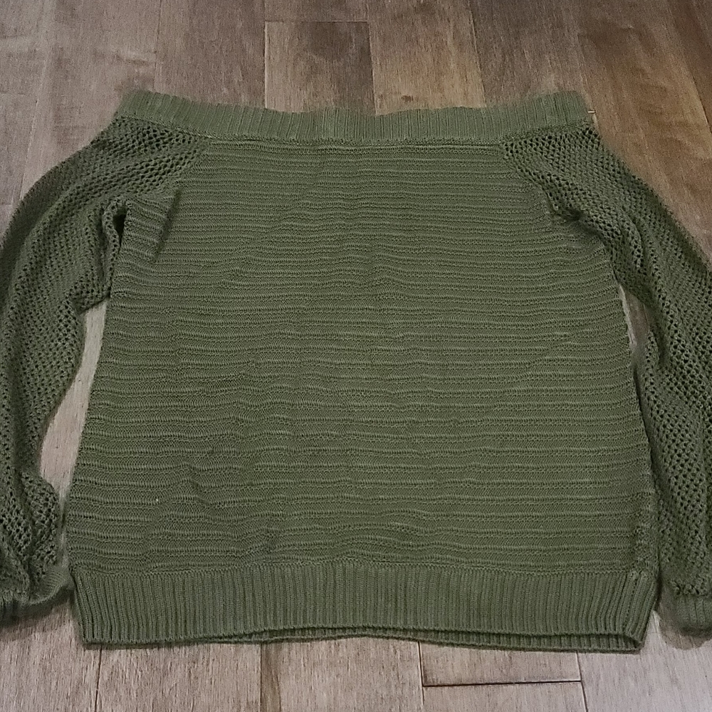 Off the shoulder sweater